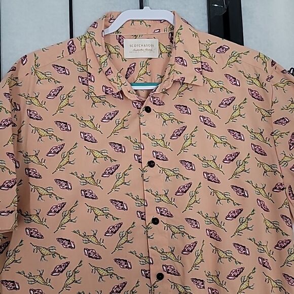 SCOTCH & SODA All-Over Printed Hawaiian Shirt - Picture 3 of 8